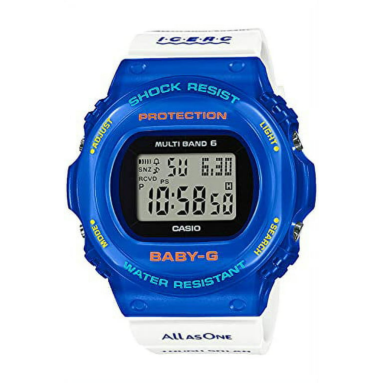 [CASIO] Watch Baby-G Radio Solar Love The Sea and the EARTH EYE SEARCH  JAPAN COLLABORATION MODEL BGD-5700UK-2JR Ladies White