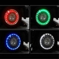thumbnail image 2 of 4 Modes 12 LED RGB Car Auto Solar Energy Flash Wheel Tire Light Lamp Decor, 2 of 12