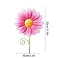 thumbnail image 3 of Estaca floral para jardín, adorno de hierro, inserto de girasol, decoración para jardín, patio y jardín, accesorio de jardinería para exteriores, ideal para cualquier inserción de hierro., 3 of 6