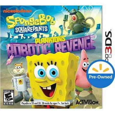Spongebob: Plankton's Robotic Revenge (Nintendo 3DS) - Pre-Owned
