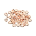 thumbnail image 1 of Unique Bargains 8mm Spacer Beads, 100pcs Bead Spacers Rhinestone Round Bulk Beads for Jewelry Making, Rose Gold, 1 of 5