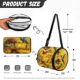 thumbnail image 7 of ZIATUBLE Sunflower Paper Dust Cover Case Hummingbird Tissue Roll Hanging Cover Reusable Paper Towel Roll Storage Organizer Reusable Tissue Case Storage Bag Accessories Decoration, 7 of 7