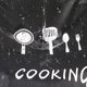 thumbnail image 2 of Delantal de cocina de 2 piezas (negro y marrón) para hombre y mujer, delantal de cocina profesional, impermeable y a prueba de aceite, con bolsillos y delantales para limpiar las manos, 2 of 5