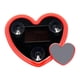 thumbnail image 3 of Luz Ambiental LED para Coche con Forma de Corazón, Moderna Y Romántica, con Energía Solar, para Decoración Interior de Ventanas Triangulares O Trasera Rojo, 3 of 8