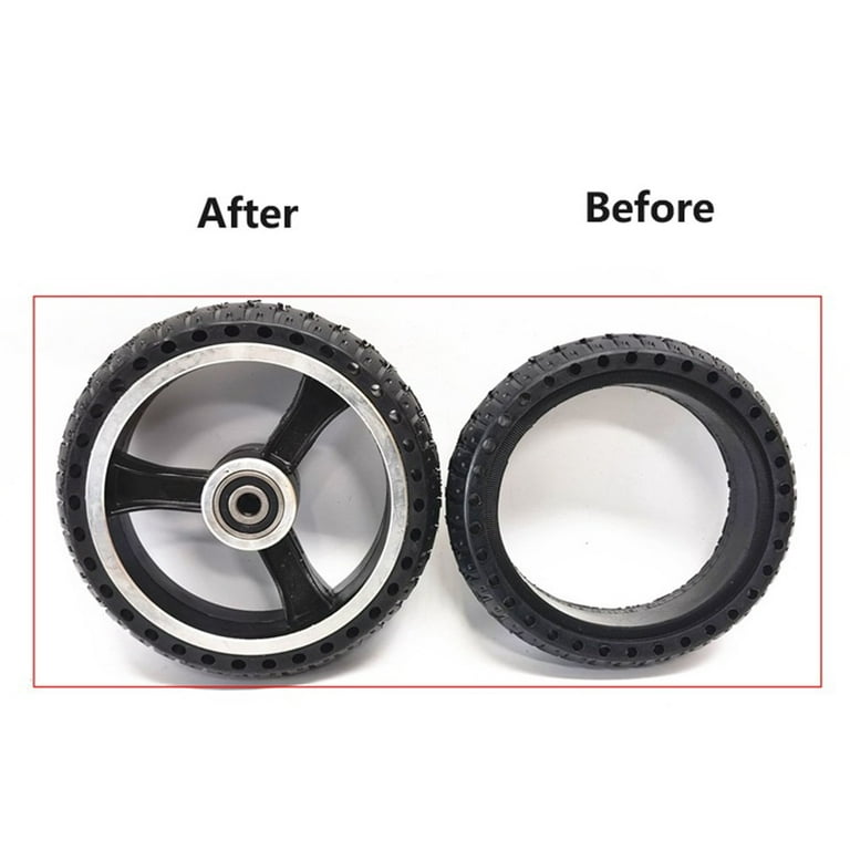 6.5 Inch 6.5x45 Solid tire F0 front Wheel for electric scooter wheel  balance car 