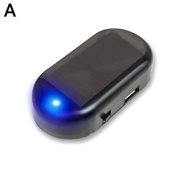 Lampu anti-kecurian Solaire pour Enfants, penggera anti-kecurian simulasi, LED, Lampu amaran simulasi, Lampu berkelip di dalam kereta