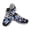Butterfly Glow Pattern, variant on St. Patrick's Women Running Sneakers Featuring Green Clover, Breathable Mesh Athletic Shoes for Jogging and Walking