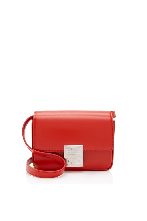 Pre-Owned Givenchy Calfskin 4G Small Shoulder Bag