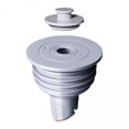 thumbnail image 1 of 3 Tapones De Sellado Para Tuberías De Drenaje, Cubierta De Sellado Para Tuberías De Alcantarillado Para Lavadora De Cocina, 87x93 Mm, 1 of 8
