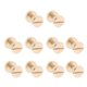 thumbnail image 1 of 10 Piezas Tornillos de Remaches de Cabeza Redonda Botón de Fijación Decoración para Artesanías de Cuero, , Libros y Álbumes 10x4x4 mm Sunnimix Tornillos de Chicago, 1 of 8