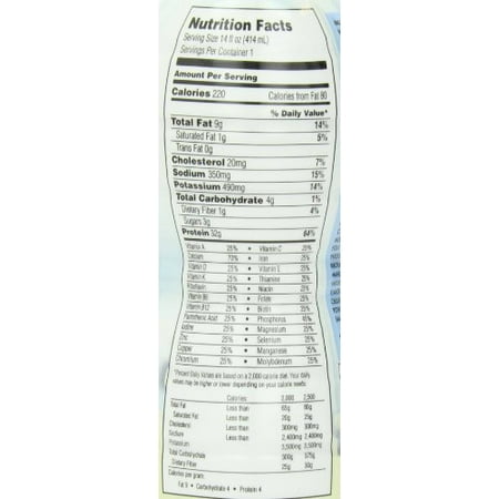 Oh Yeah! Vanilla Creme Nutritional Shake, 14 fl oz, 12 count
