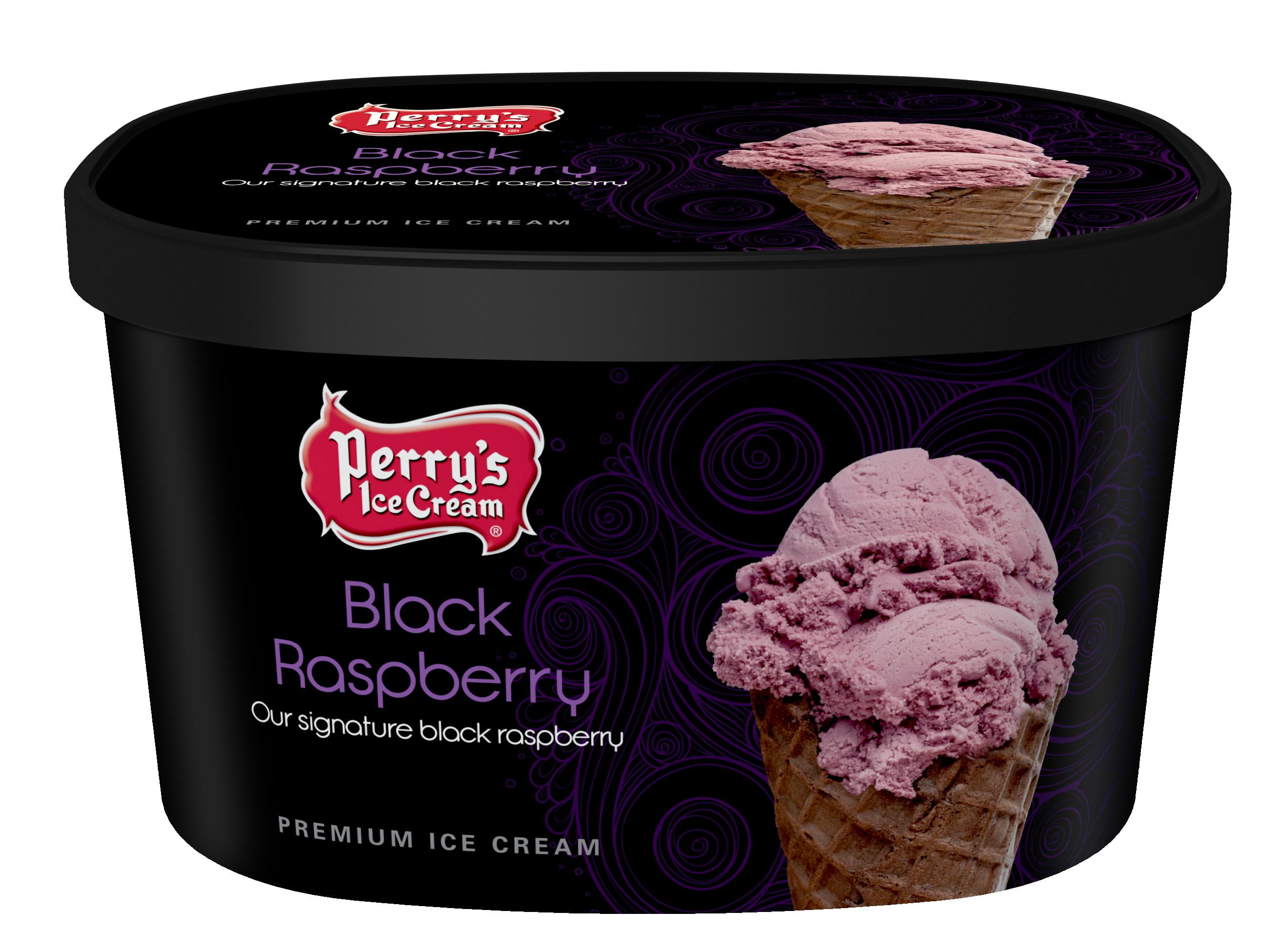 Perry's Black Raspberry 1.5 QT Ice Cream