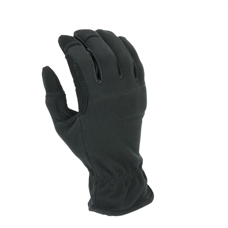 Hyper Tough Synthetic Leather Work Gloves, Padded Knuckle photo 5