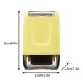 thumbnail image 2 of Identity Theft Protection Roller Stamp, Confidential Roller Stamp for Identity Protection & Security Stamps- Blocking Out Privacy Information and Guard Your Address and ID, 2 of 8