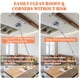 thumbnail image 3 of Muyoka Fregona de pared con mango largo, fregona de limpieza de pared de microfibra triangular giratoria de 360 grados Limpiador de fregona de polvo seco y húmedo ajustable para piso, techo, ventana, Muyoka Hogar, 3 of 7