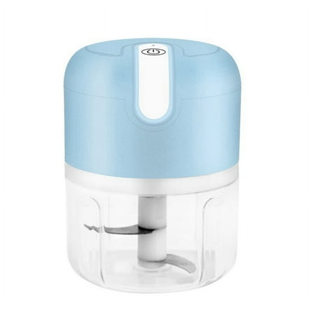 

ckepdyeh Multifunctional Cooking Machine Automatic Meat Grinder Baby Supplementary Food Stirring Minced Garlic Minced Meat Blue