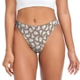 thumbnail image 1 of Balery Cute Rabbit Tangas de Algodón para Mujer con Estampado – Ropa Interior Sexy, Transpirable, G-string-Medium, 1 of 6