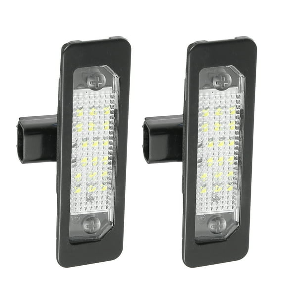 2pcs Car Exterior Number License Plate Light Lamp White Light for Ford for Mustang Focus for Mercury Sable 8T5Z13550A