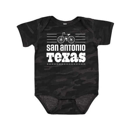 

Inktastic San Antonio Texas Biking Cyclist Gift Baby Girl Bodysuit
