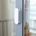 thumbnail image 2 of Set of 2 white self-adhesive door handles, 2 of 3
