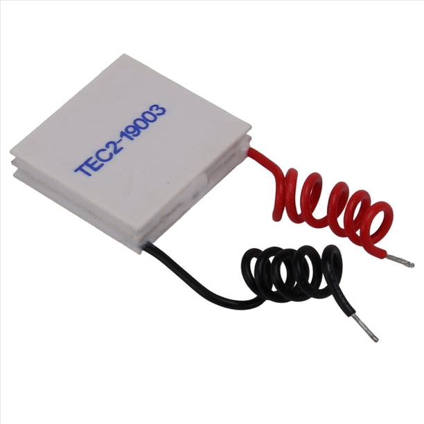 6X TEC2-19003 Enfriador TermoeléCtrico Peltier 30X30Mm 19003 MóDulo de Elementos Dobles Hoja de Enfriamiento ElectróNica
