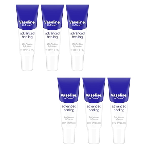Vaseline Lip Therapy Advanced Formula 0.35 oz (Pack of 6)