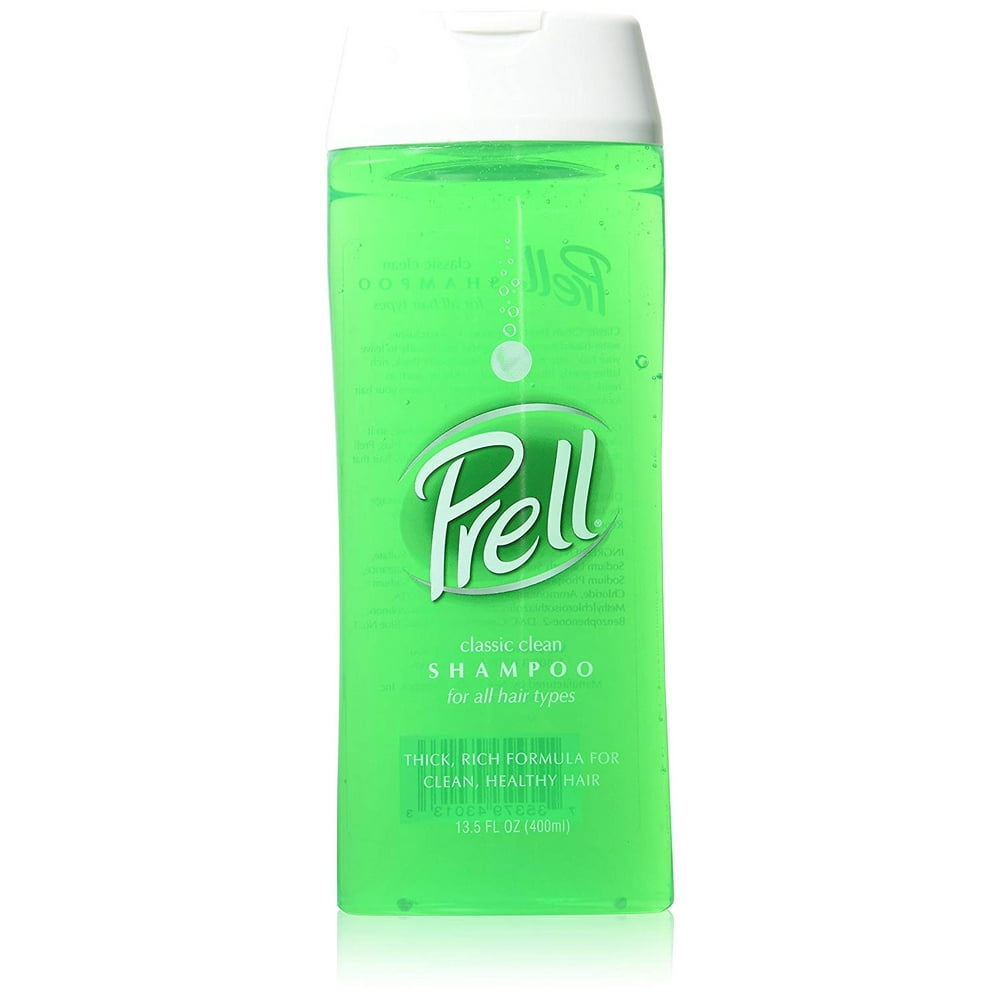 4 Pack Prell Shampoo Classic Green 13.5oz Each