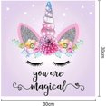 thumbnail image 1 of Kit de bordado de pintura de diamantes 5d Kit de arte de diamantes para niños adultos, Kit completo de pintura de diamantes bordado punto de cruz para decoración de pared de unicornio Ormromra WLJ-0046, 1 of 2