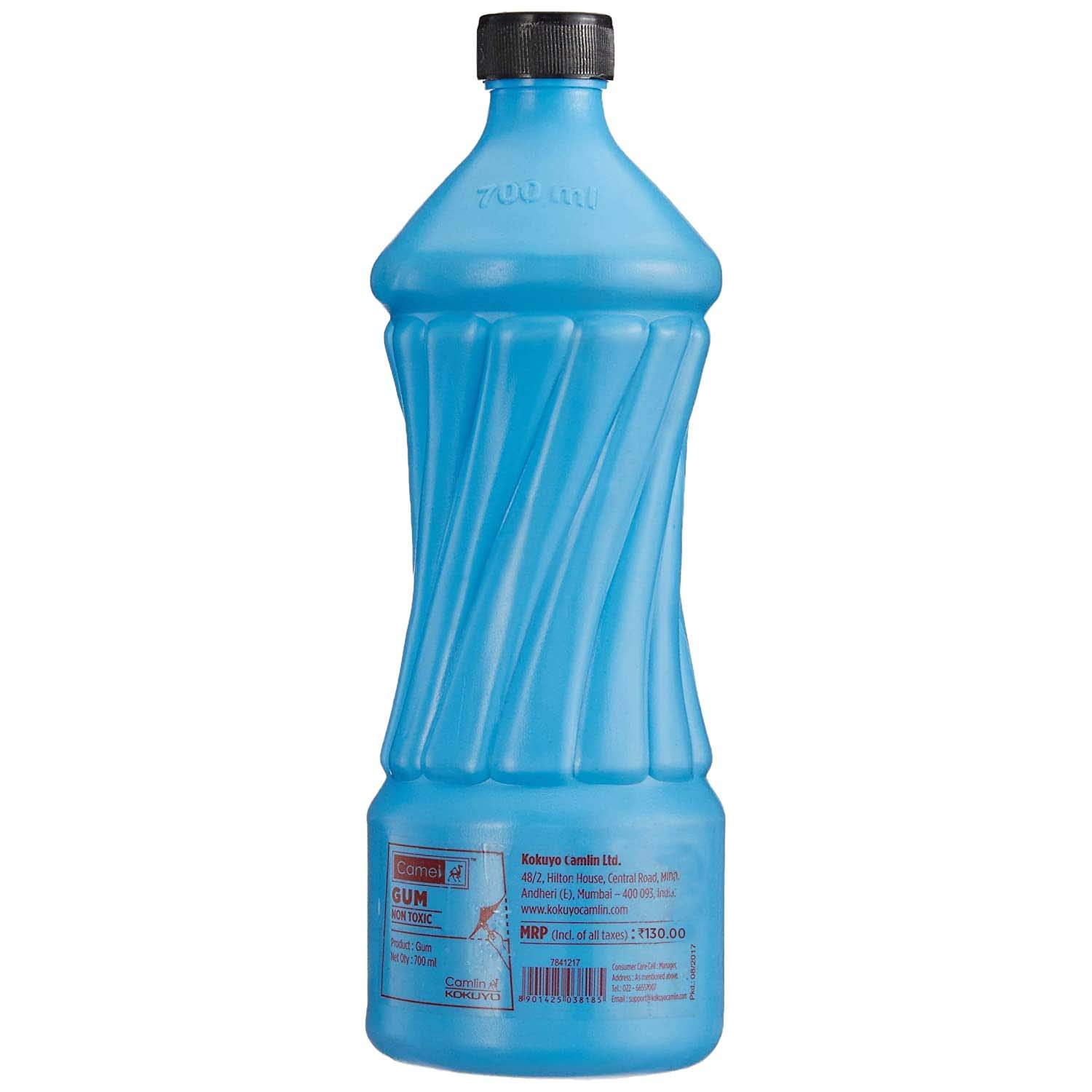 Camlin Kokuyo Natural Non-Toxic Multipurpose Glue Gum Paste Bottle (700ml, Transparent)
