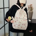 thumbnail image 2 of Mochila Escolar Pana Mujer Patrón Cereza () Blanco, 2 of 9