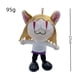 thumbnail image 3 of Muñeca de peluche Neco Arc White Cat, 27 cm, suave para niños y fanáticos del anime, 3 of 5