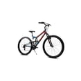 thumbnail image 2 of Bicicleta Montaña Black Panther Terra 18 Vel Doble Suspensión Rodada 24 Rojo, 2 of 2