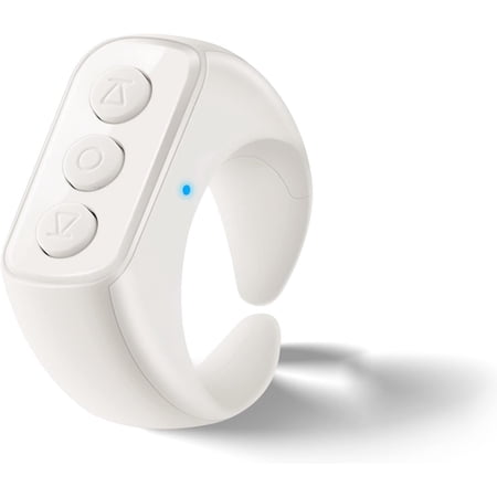 Tiktok Scrolling Ring, Kindle APP Page Turner Remote, Bluetooth Remote Clicker Control for iPhone and Android,
