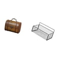 thumbnail image 1 of Cofre Joyero Vintage De Madera, Caja De Almacenamiento Decorativa Para Anillos Y Pequeños Objetos Personales. Ideal Como Regalo De Cumpleaños., 1 of 7