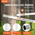 thumbnail image 2 of VEVOR Polyester Pull Tape, 1" x 2103' Mule Tape Flat Rope, 6000 lbf Tensile Capacity, Printed Webbing Cable Pulling Tape for Packaging, 2 of 9