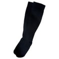 SKINEEZ black l/xl skinreparative hydrating compression socks for