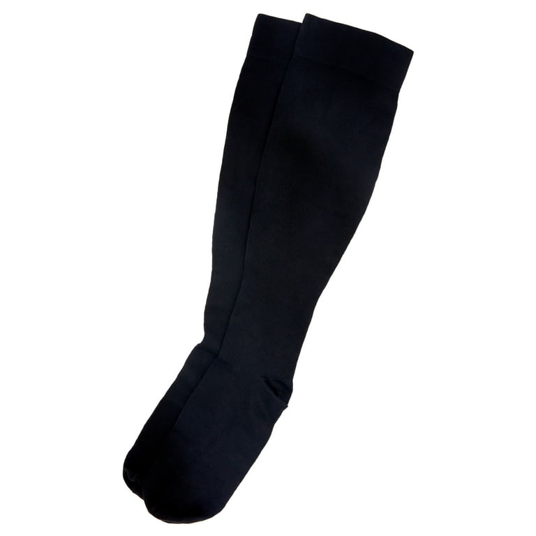 Skineez Medical Grade Advanced Healing Compression Socks 30-40mmhg, White,  Black Or Tan, Small - X Large Sizes, 1 Pair : Target