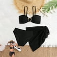 thumbnail image 6 of Shadoumai Girls Two Piece Swimsuit High Waist Bikini Set With Matching Cover Up For Beach, 6 of 7