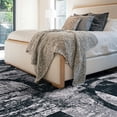 thumbnail image 5 of Cydiria Charcoal Gray Modern Rug Non Slip Geometric Rug for Living Room, 8' x 10', 5 of 8