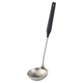 thumbnail image 1 of Espátula de acero inoxidable para cocina, cuchara para olla caliente, cuchara para sopa, cuchara creativa para cocinar, juego de pala, utensilios de cocina de acero inoxidable, 1 of 5