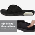 thumbnail image 4 of Pantufla ULTRAIDEAS para mujer, color negro, talla 7‑8, 4 of 6