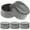 Grey, variant on TOXMENT 8pcs Trailer Wheel Rubber Caps Replacement Bearing Protector