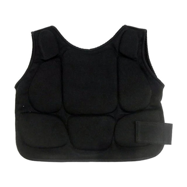 S SERENABLE Karate Chest Protector Portable Adjustable Rib for MMA Boxing Fitness M
