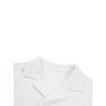 thumbnail image 3 of Sunloudy Conjunto de traje de 2 piezas para hombre, camisa de manga corta con cuello vuelto de color sólido + pantalones cortos para el verano Sunloudy  S/M/L/XL/XXL, 3 of 9