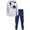Grey, variant on RBX Boys' Jogger Set - 2-Piece Thermal Sports Hoodie and Tricot Joggers (Size: 4-12)