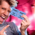 thumbnail image 4 of LOLIPPYY 800Pcs Game Tickets Paper Red Universal Ticket Design School Dance Participants, 4 of 8