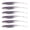 P urple 75mm, variant on 6Pcs Soft Silicone Fishing Lures Floating Baits Fork Tail Swimbaits Lures Artificial Swimbaits for Saltwater Fishing
