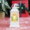 thumbnail image 4 of Lwlmwt Christmas Mini LED Lanterns with Santa Snowman Reindeer, Hanging Lanterns for Tree Home Decor, Outdoor and Indoor, 4 of 6