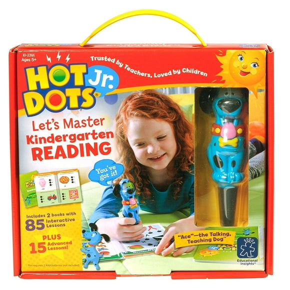 Perspectivas educativas Hot Dots Jr. Set de lectura Let's Master Kindergarten