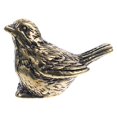 thumbnail image 2 of Retro Brass Sparrow Statue Home Desktop Decoration Small Brass Bird Figurine, 2 of 4